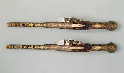 Flintlock Pistols, c.1690